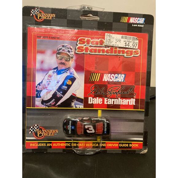 Dale Earnhardt Winners Circle Stats and Standings 1:64 Scale Nascar NIP - Picture 1 of 6